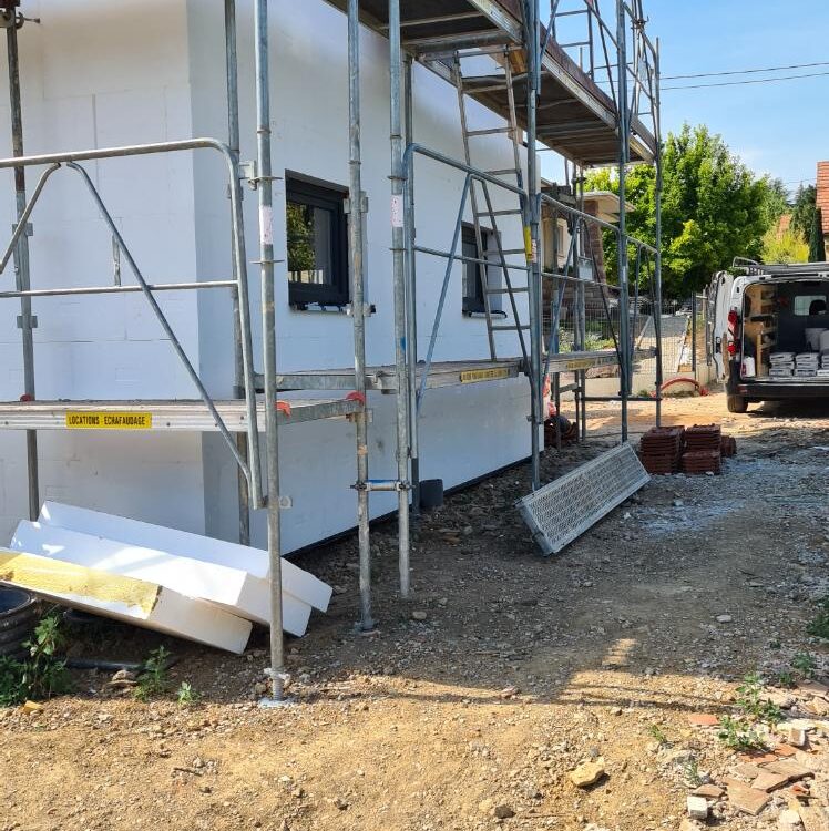 CHANTIER ROSHEIM_11 748X750 | IDEA HABITAT 67 Pourquoi combiner ravalement de façade et isolation extérieure pour maximiser les économies d’énergie ? Illkirch-Graffenstaden